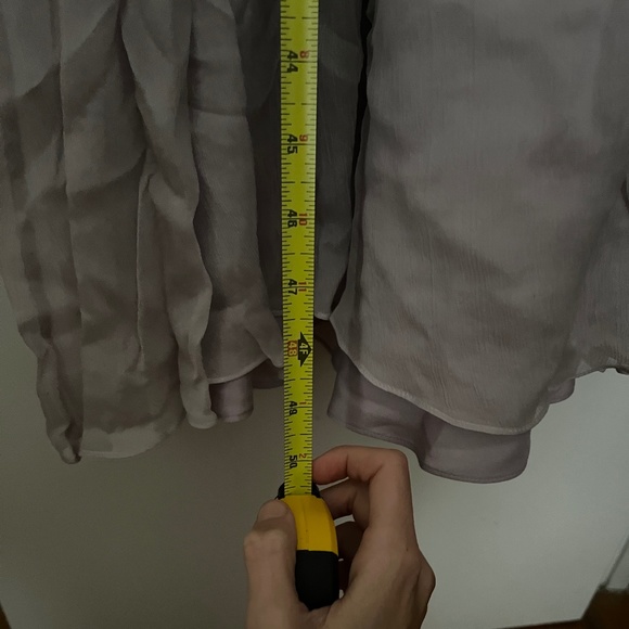 MUST GO J.Crew Arabelle Long Silk Chiffon Dress Size 6 - Picture 16 of 16